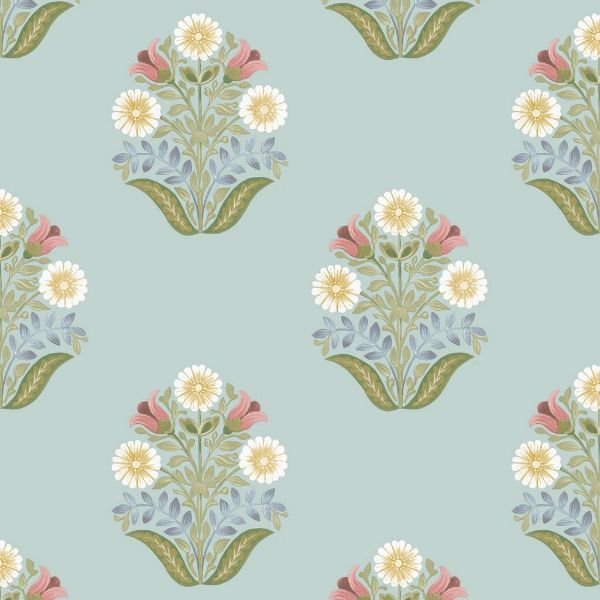 Purchase Psw1578Rl | Mirth Studios, Sophie Floral Medallion - York Wallpaper