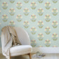 Purchase Psw1578Rl | Mirth Studios, Sophie Floral Medallion - York Wallpaper