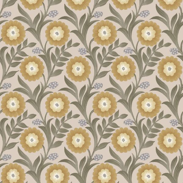 Purchase Psw1579Rl | Mirth Studios, Lillian Floral Vine - York Wallpaper