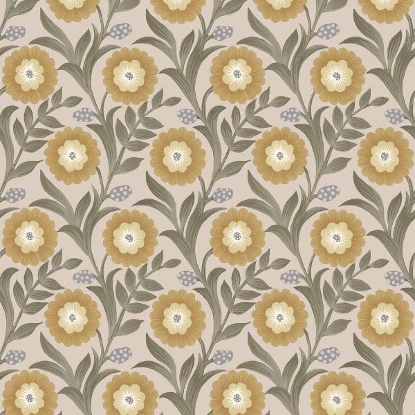 Purchase Psw1579Rl | Mirth Studios, Lillian Floral Vine - York Wallpaper