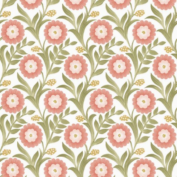 Purchase Psw1582Rl | Mirth Studios, Lillian Floral Vine - York Wallpaper