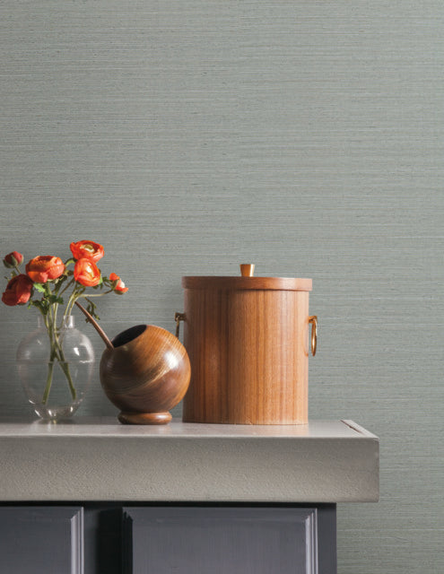 Purchase Psw1590Rl | Natural Sisal Slate Peel & Stick Grasscloth - York Wallpaper