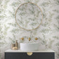 Purchase Psw1601Rl | Simply Candice, Blossom Fling Mineral Green Peel & Stick - Candice Olson Wallpaper