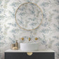Purchase Psw1602Rl | Simply Candice, Blossom Fling Blue Peel & Stick - Candice Olson Wallpaper