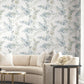 Purchase Psw1602Rl | Simply Candice, Blossom Fling Blue Peel & Stick - Candice Olson Wallpaper