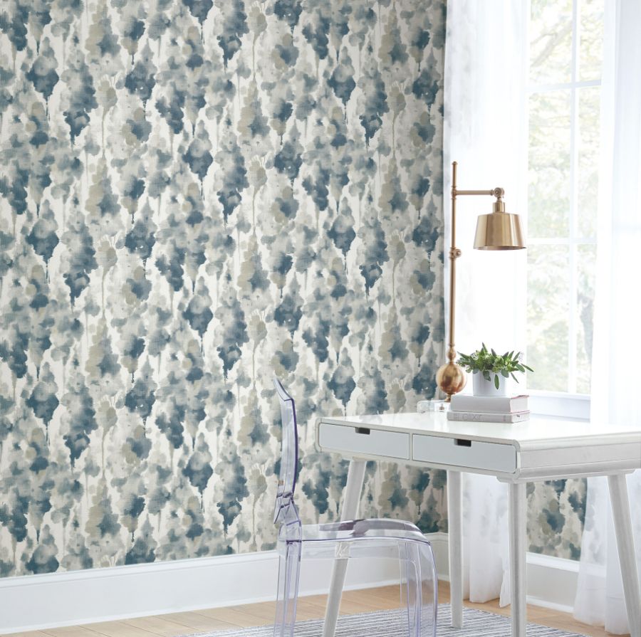 Purchase Psw1603Rl | Simply Candice, Mirage Navy Peel & Stick - Candice Olson Wallpaper