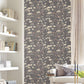 Purchase Psw1604Rl | Simply Candice, Botanical Fantasy Red & Blue Peel & Stick - Candice Olson Wallpaper
