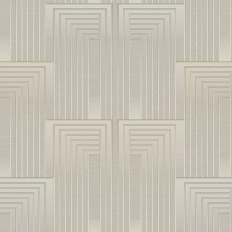Purchase Psw1606Rl | Simply Candice, Vanishing Taupe & Pearl Peel & Stick - Candice Olson Wallpaper