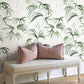 Purchase Psw1609Rl | Simply Candice, Inky Palms Green Peel & Stick - Candice Olson Wallpaper
