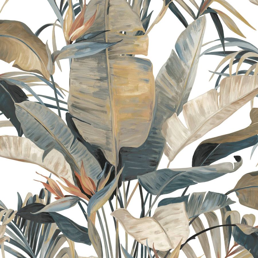 Purchase Psw1612Rl | Simply Candice, Tropical Cabana Plush Neutral Peel & Stick - Candice Olson Wallpaper