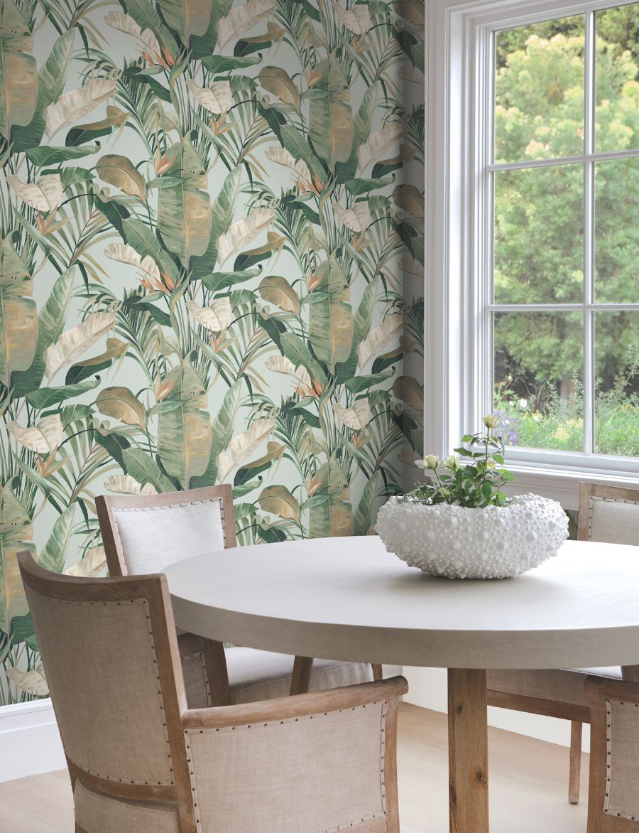 Purchase Psw1613Rl | Simply Candice, Tropical Cabana Spa Peel & Stick - Candice Olson Wallpaper