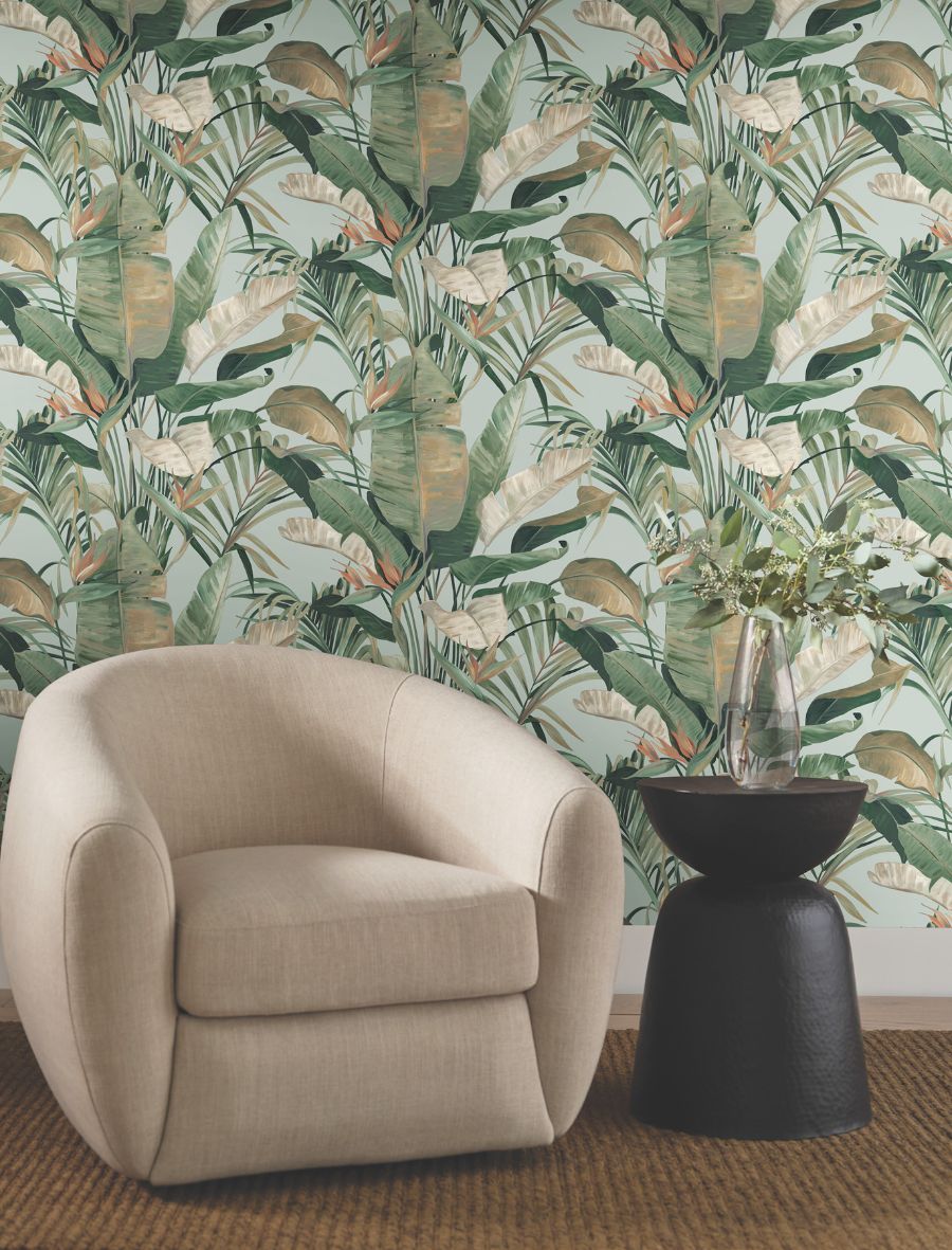 Purchase Psw1613Rl | Simply Candice, Tropical Cabana Spa Peel & Stick - Candice Olson Wallpaper