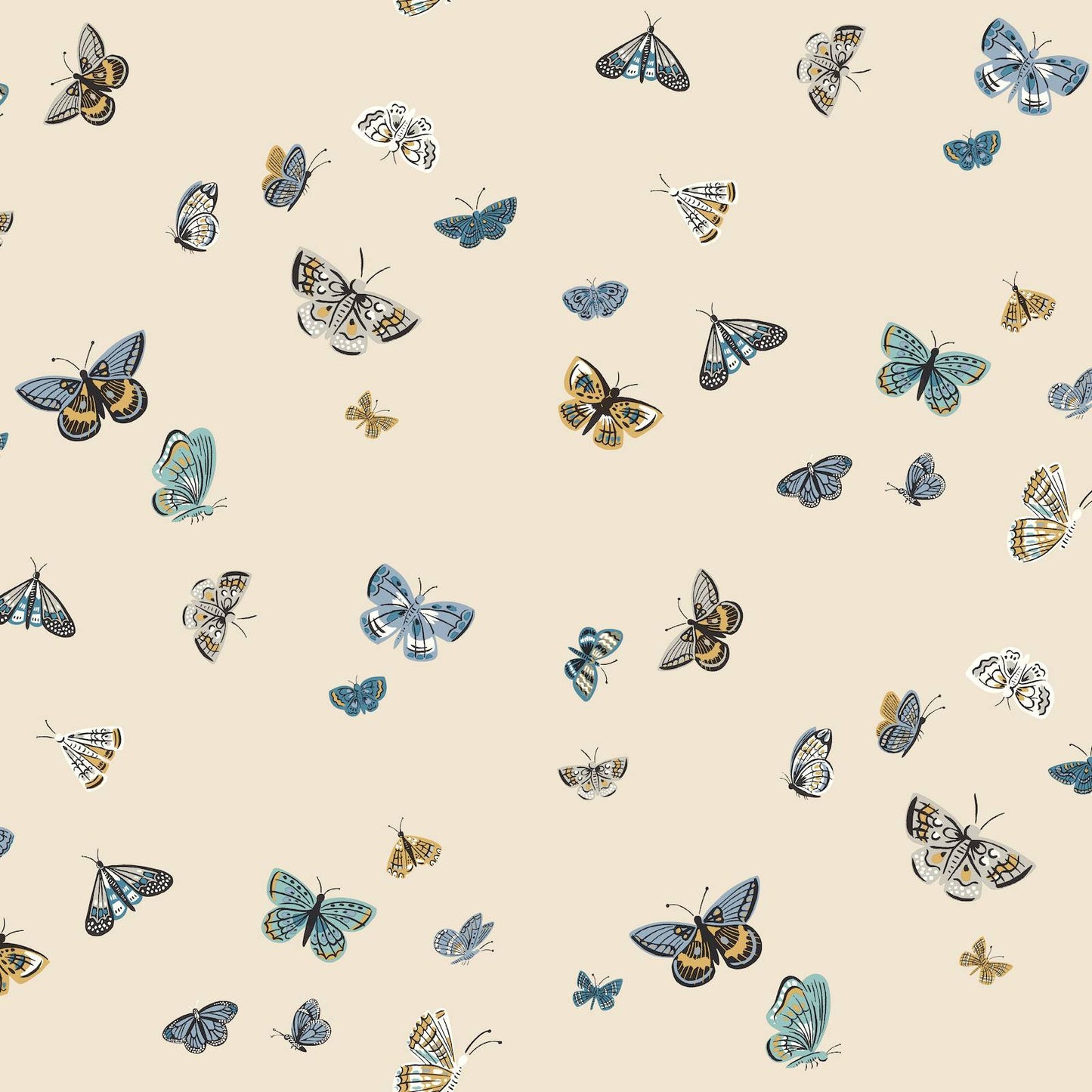 Purchase Psw1649Rl | Rifle Paper Co P+S 4Th Edition, Butterfly House Linen - York Wallpaper
