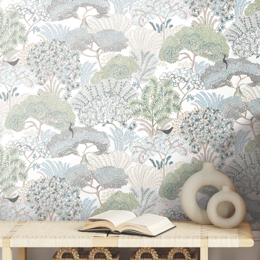 Purchase Psw1696Rl | Garden Muse Pswp, Everbloom Forest - York Wallpaper