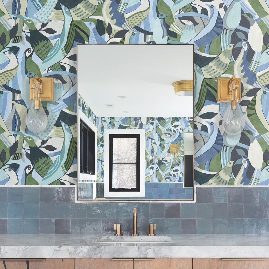 Purchase Psw1708Rl | Garden Muse Pswp, Fauvust Flock - York Wallpaper