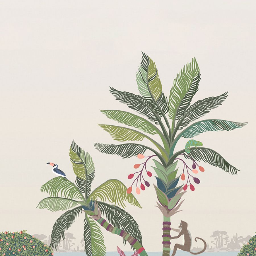 Purchase Psw1711M | Garden Muse Pswp, Tropical Lagoon - York Wallpaper