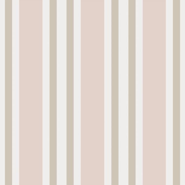 Sample 110/1004 Polo Stripe Soft Pink by Cole and Son