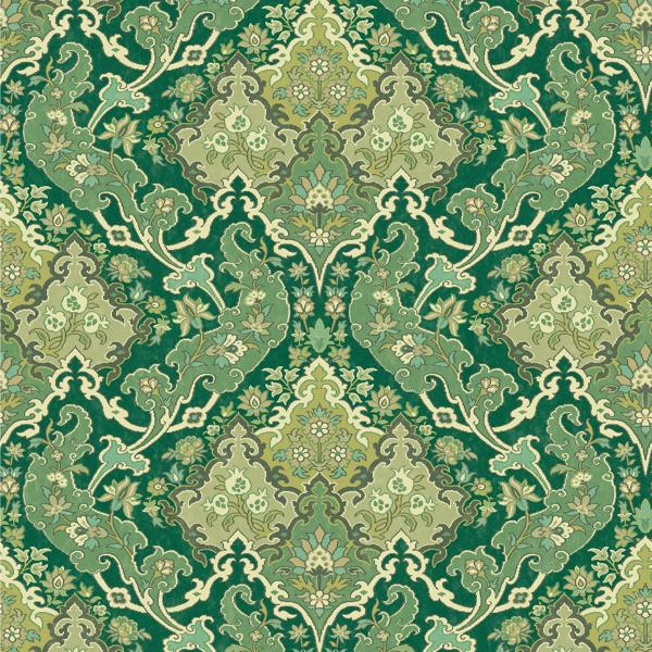 Select 108/8041 Cs Pushkin Forest Green By Cole and Son Wallpaper