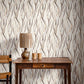 Purchase RH330205 Brewster Wallpaper, Sway Neutral Botanical - Rasch1
