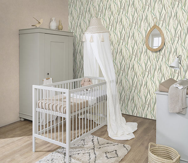 Purchase RH330212 Brewster Wallpaper, Sway Light Green Botanical - Rasch1