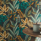 Purchase RH485561 Brewster Wallpaper, Liani Black Painterly Botanical - Rasch1