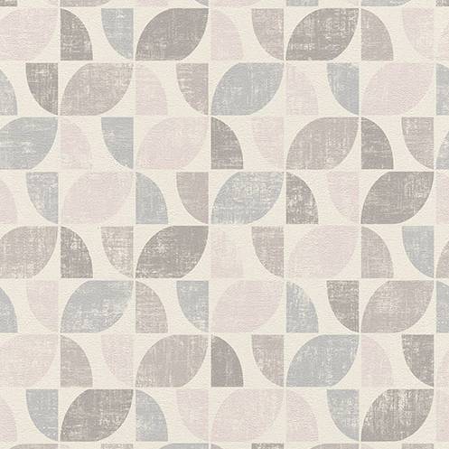Purchase RH519815 Brewster Wallpaper, Dorwin Multicolor Geometric - Rasch