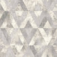 Purchase RH535518 Brewster Wallpaper, Shikhar Silver Geometric - Rasch