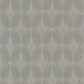 Purchase RH535853 Brewster Wallpaper, Tirsuli Grey Ogee - Rasch