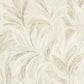 Purchase RH547467 Brewster Wallpaper, Rennie Ivory Leaves - Rasch