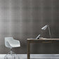 Purchase RH610918 Brewster Wallpaper, Perriand Silver Geometric - Rasch1