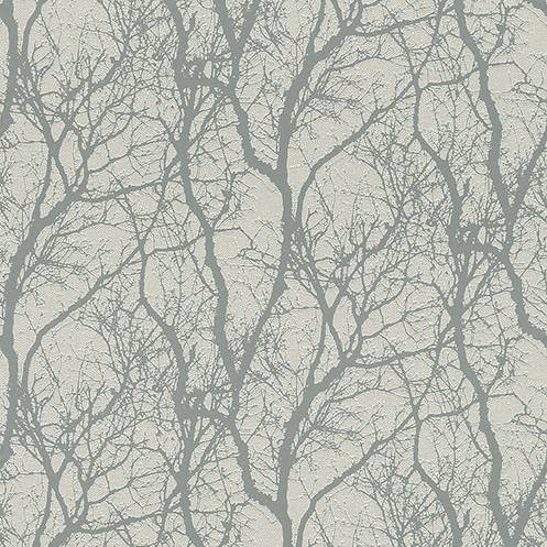 Purchase RH633269 Brewster Wallpaper, Wiwen Grey Tree - Rasch