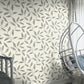 Purchase RH651249 Brewster Wallpaper, Amble Light Grey Vine - Rasch1