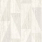 Purchase RH809107 Brewster Wallpaper, Nilsson White Geometric Wood - Rasch