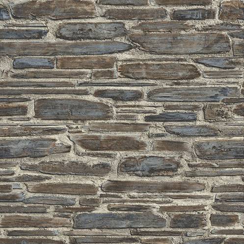 Purchase RH863420 Brewster Wallpaper, Cassandre Grey Stone - Rasch