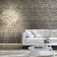 Purchase RH863420 Brewster Wallpaper, Cassandre Grey Stone - Rasch1