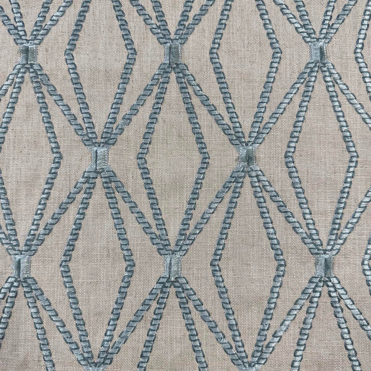 Purchase Mag Fabric Product# 12088 pattern name Rhombony Aquamarine