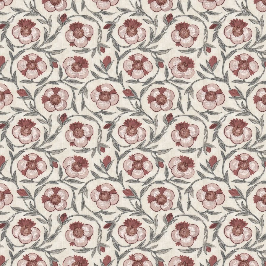 Purchase Stout Fabric Pattern number Robert 3 Claret