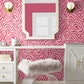 Purchase RPS6143 NuWallpaper Wallpaper, RuZebra Pink & Red - RuPaul NuWallpaper1