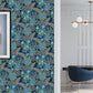 Purchase RPS6145 NuWallpaper Wallpaper, RuJardin Azure Blue - RuPaul NuWallpaper12