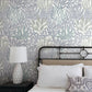 Purchase Rt7804 | Toile Resource Library, Coral Leaves - York Wallpaper