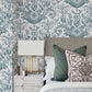 Purchase Rt7811 | Toile Resource Library, Avian Fountain Toile - York Wallpaper