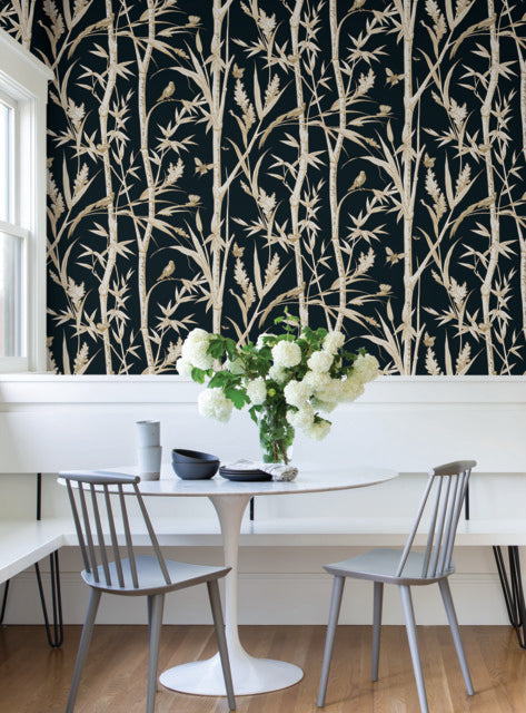 Rt7834 | Toile Resource Library, Bambou Toile - York Wallpaper