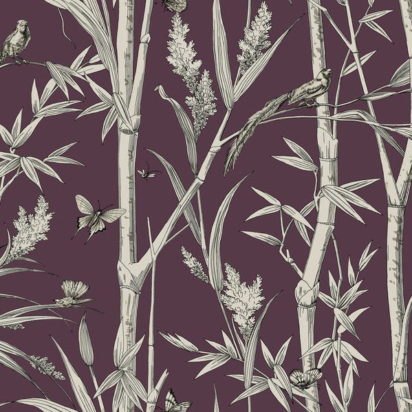 Purchase Rt7835 | Toile Resource Library, Bambou Toile - York Wallpaper