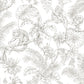 Purchase Rt7843 | Toile Resource Library, Tropical Sketch Toile - York Wallpaper