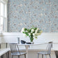 Purchase Rt7853 | Toile Resource Library, Passion Flower Toile - York Wallpaper