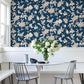 Purchase Rt7856 | Toile Resource Library, Passion Flower Toile - York Wallpaper