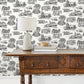 Purchase Rt7861 | Toile Resource Library, Modern Vista Toile - York Wallpaper