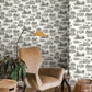 Purchase Rt7861 | Toile Resource Library, Modern Vista Toile - York Wallpaper