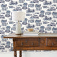 Purchase Rt7862 | Toile Resource Library, Modern Vista Toile - York Wallpaper