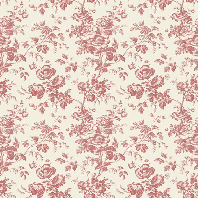 Purchase Rt7871 | Toile Resource Library, Anemone Toile - York Wallpaper